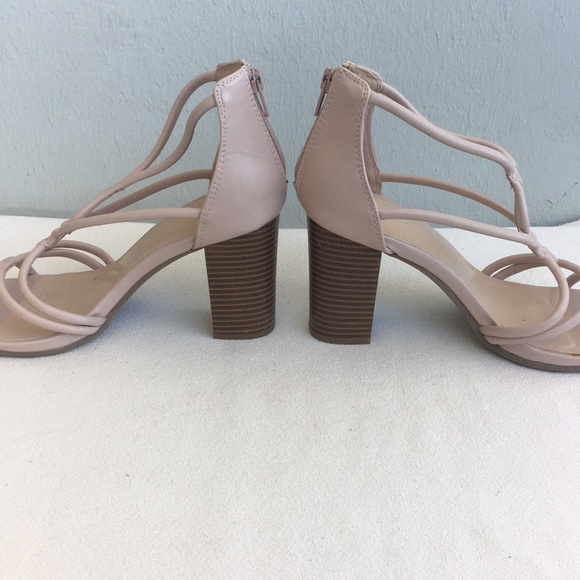 Strappy Chunky Heels - Picture 2 of 7